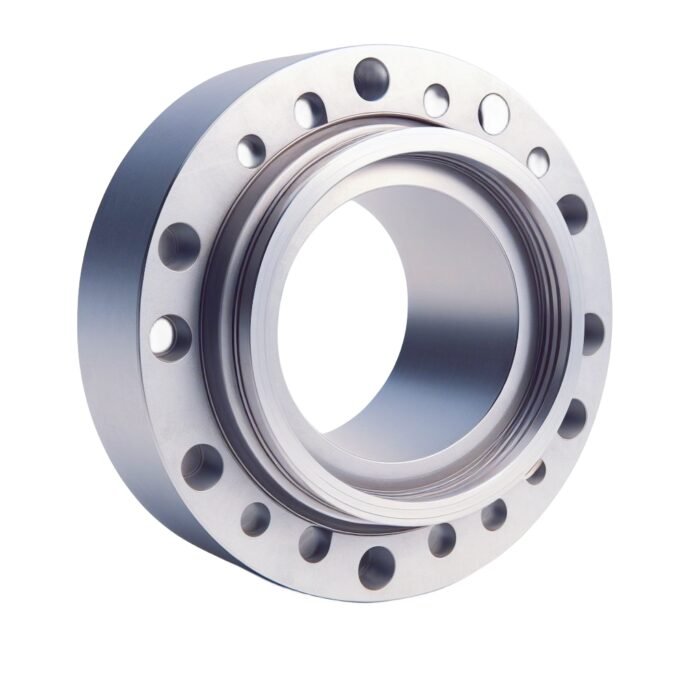 High-precision titanium alloy flange