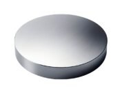 Mirror-polished titanium disc