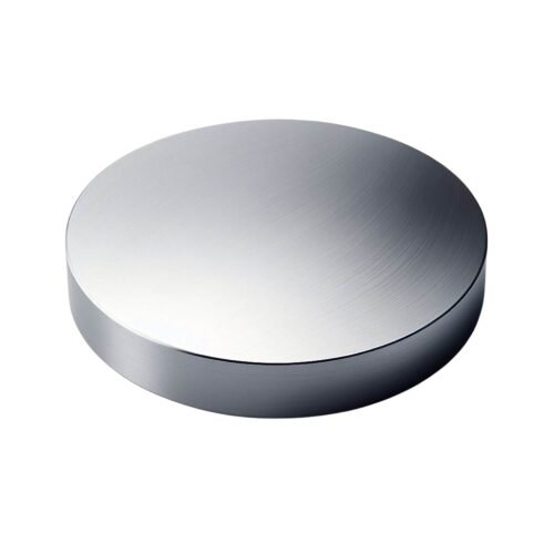 Mirror-polished titanium disc